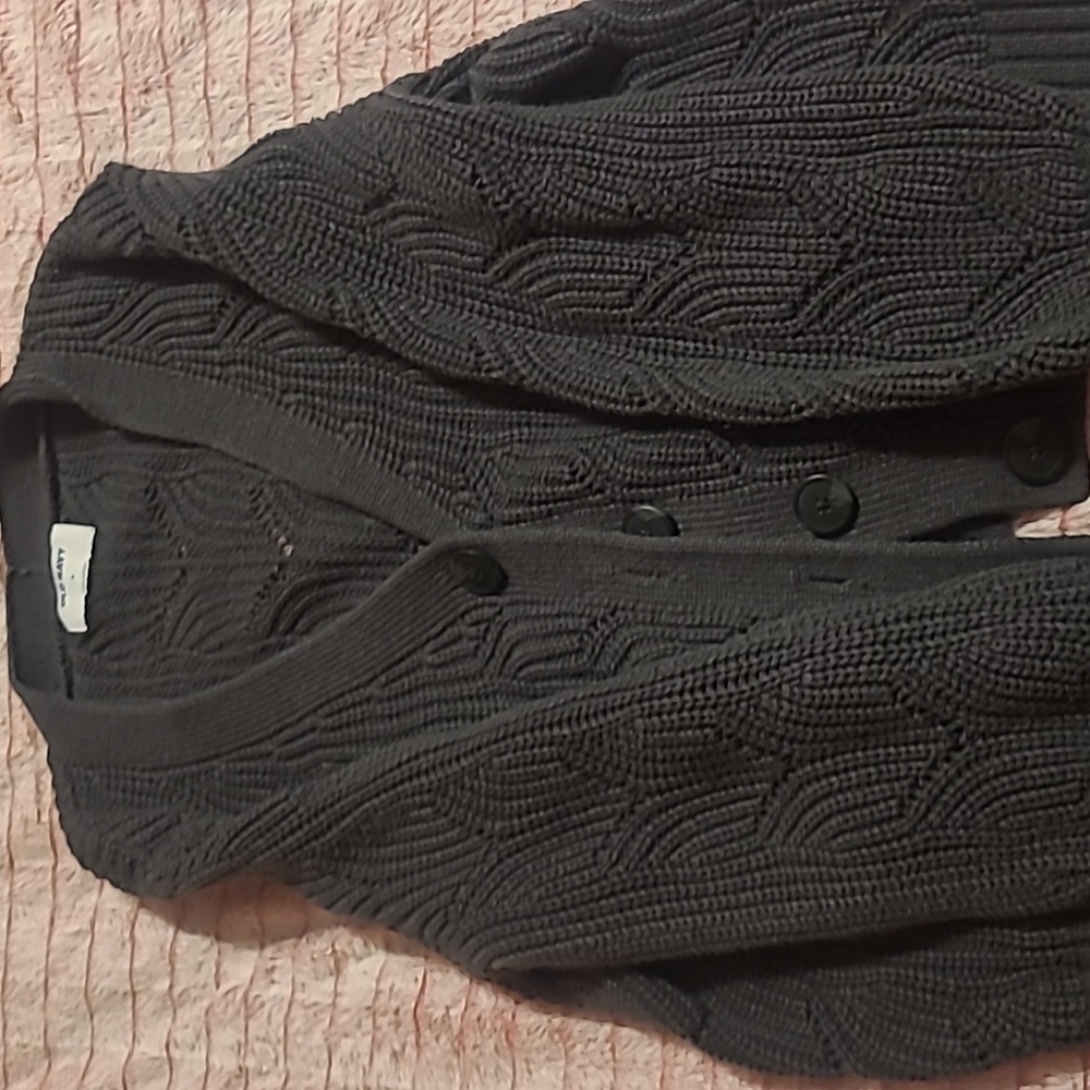 AVAILABLE WITH BUNDLE ONLY! gray cardigan old navy size M